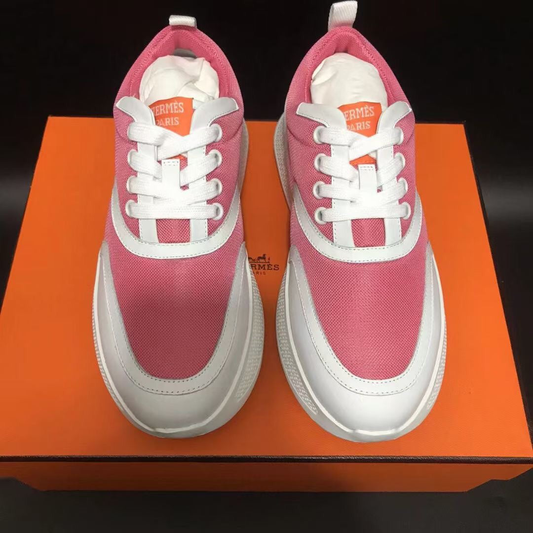 GIGA SNEAKER HOT PINK MIX WHITE CALFSKIN - 35