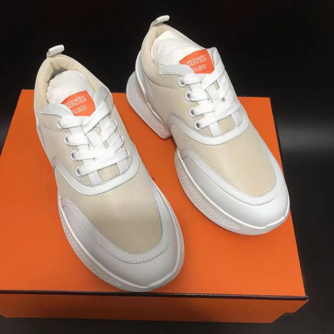 GIGA SNEAKER PASTEL PINK MIX WHITE CALFSKIN - 35