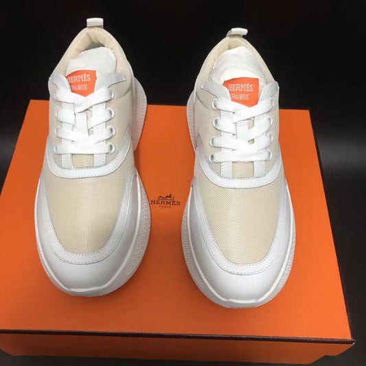 GIGA SNEAKER PASTEL PINK MIX WHITE CALFSKIN - 35