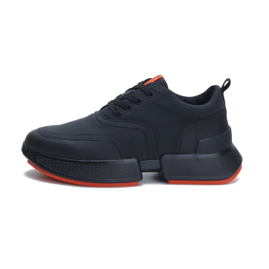 GIGA SNEAKER IN FULL BLACK STITCHED MESH AND CALFSKIN - 35