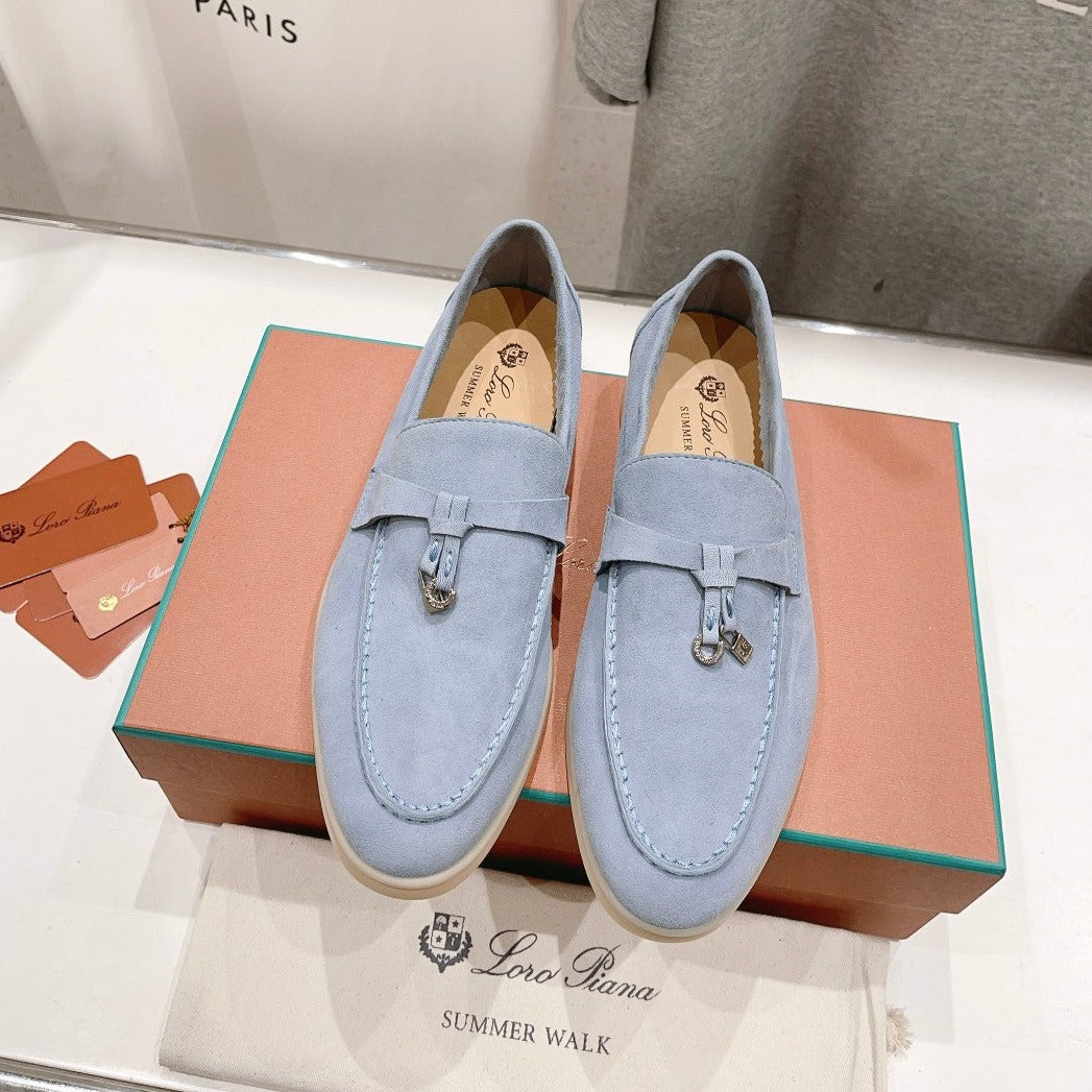 LP SUMMER CHARMS WALK LOAFERS SAPPHIRE SUEDE - 35