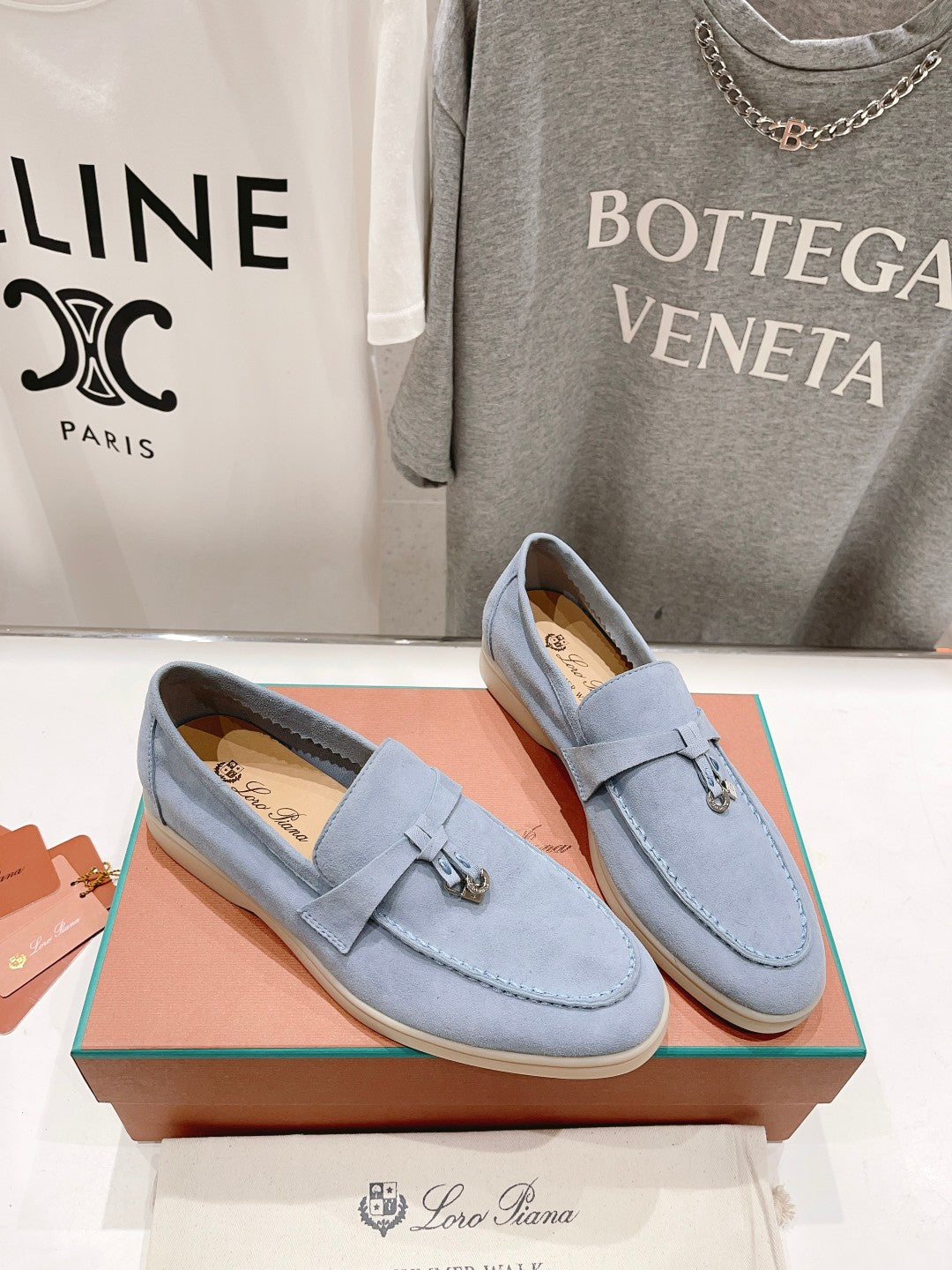 LP SUMMER CHARMS WALK LOAFERS SAPPHIRE SUEDE - 35