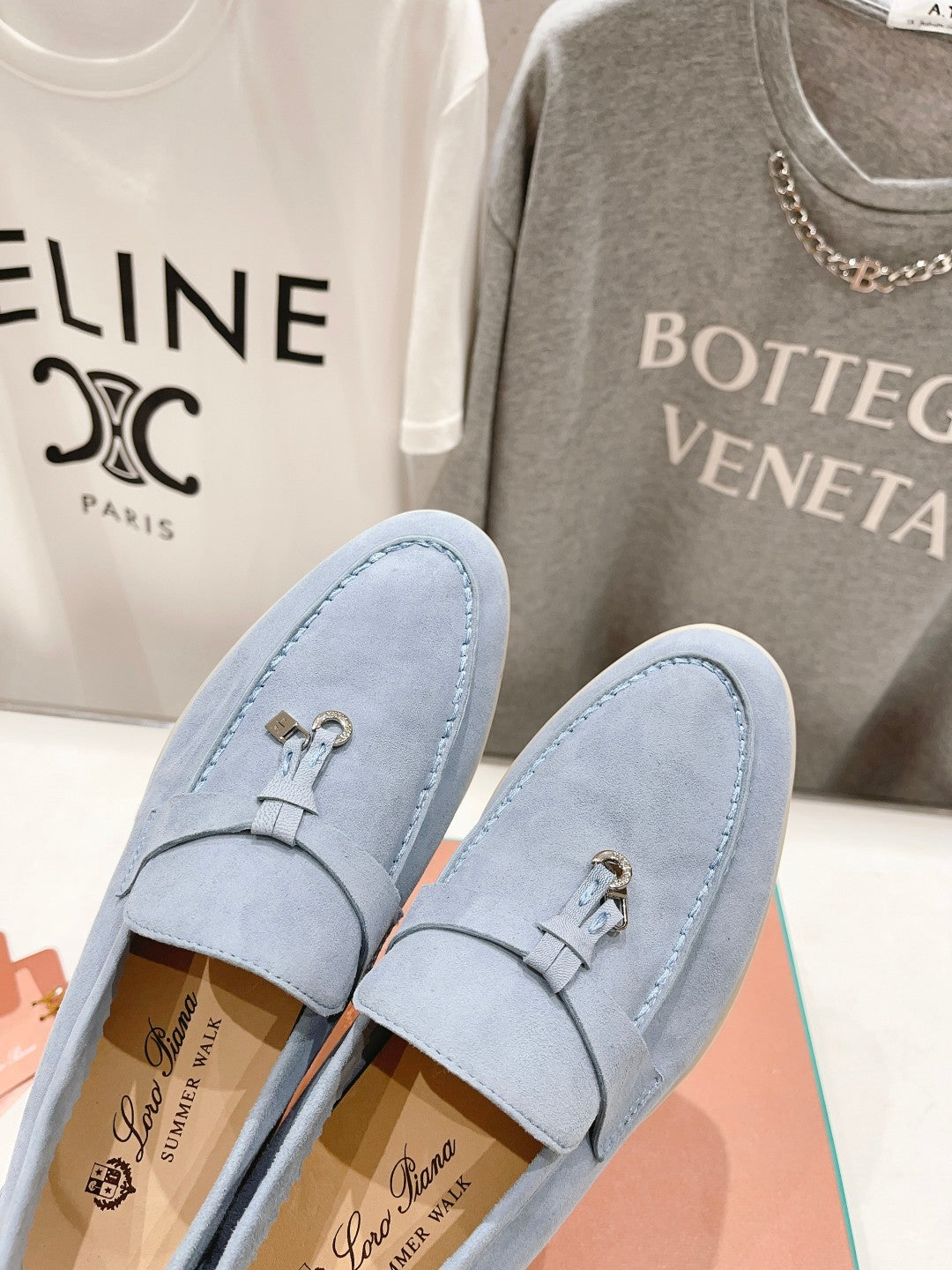LP SUMMER CHARMS WALK LOAFERS SAPPHIRE SUEDE - 35