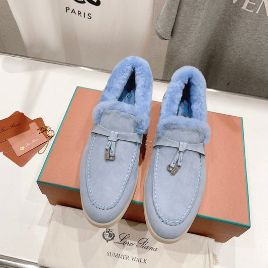 LP SUMMER CHARMS WALK LOAFERS SAPPHIRE FLEECE - 35