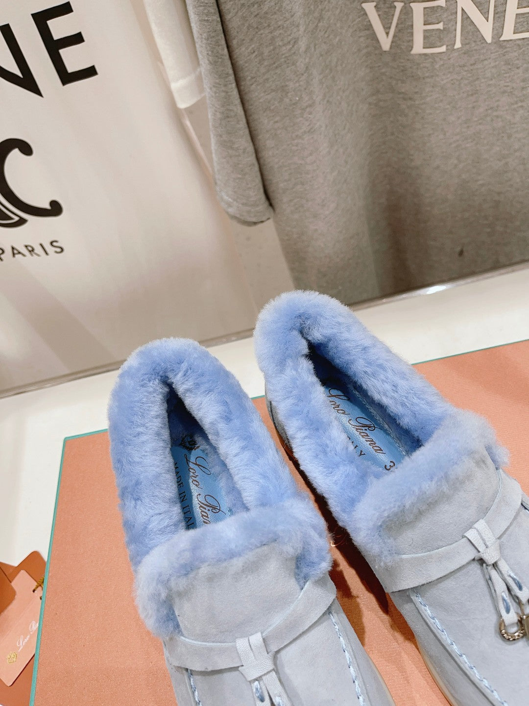 LP SUMMER CHARMS WALK LOAFERS SAPPHIRE FLEECE - 35