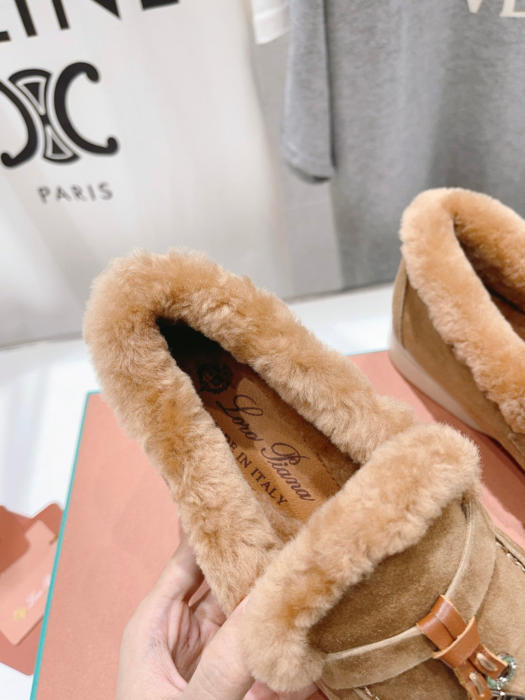 LP SUMMER CHARMS WALK LOAFERS TAWNY FLEECE - 35