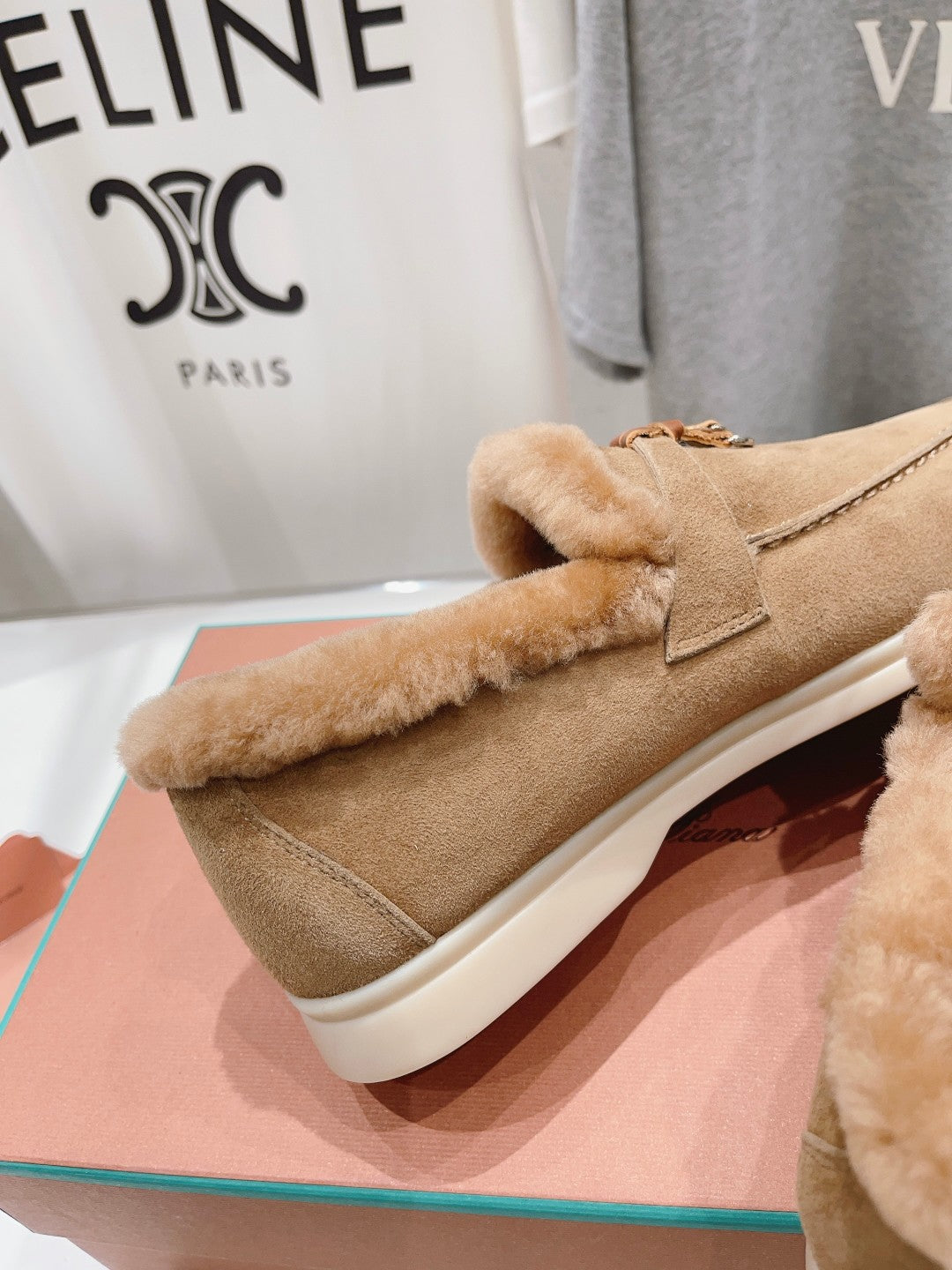 LP SUMMER CHARMS WALK LOAFERS TAWNY FLEECE - 35