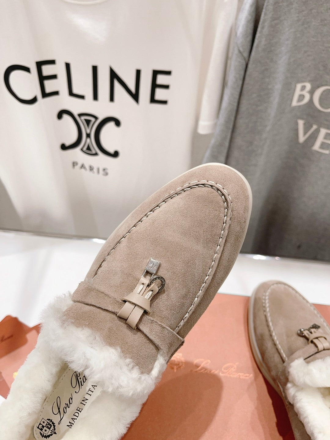 LP SUMMER CHARMS WALK LOAFERS PEANUT FLEECE - 35