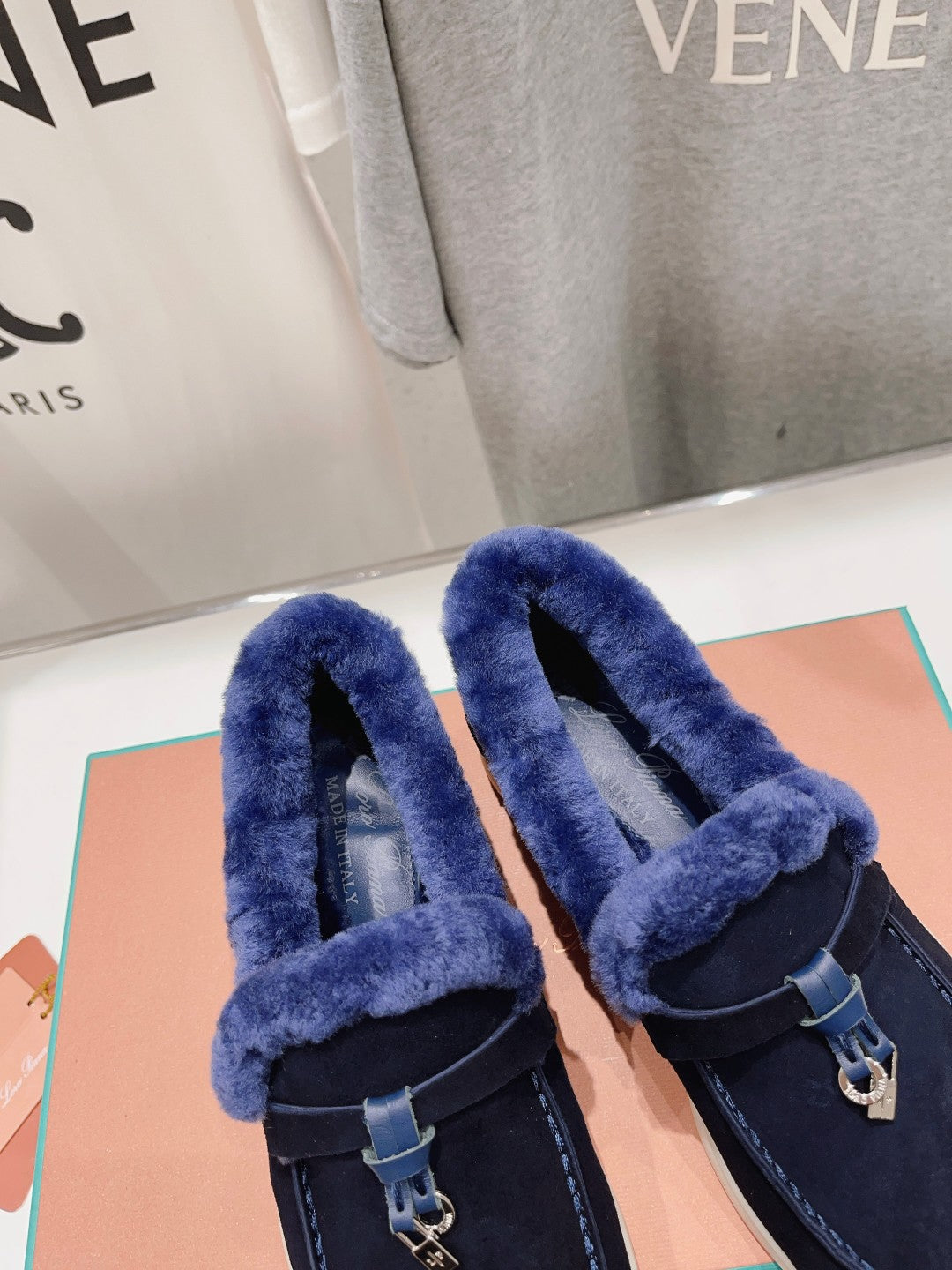 LP SUMMER CHARMS WALK LOAFERS INDIGO FLEECE - 35