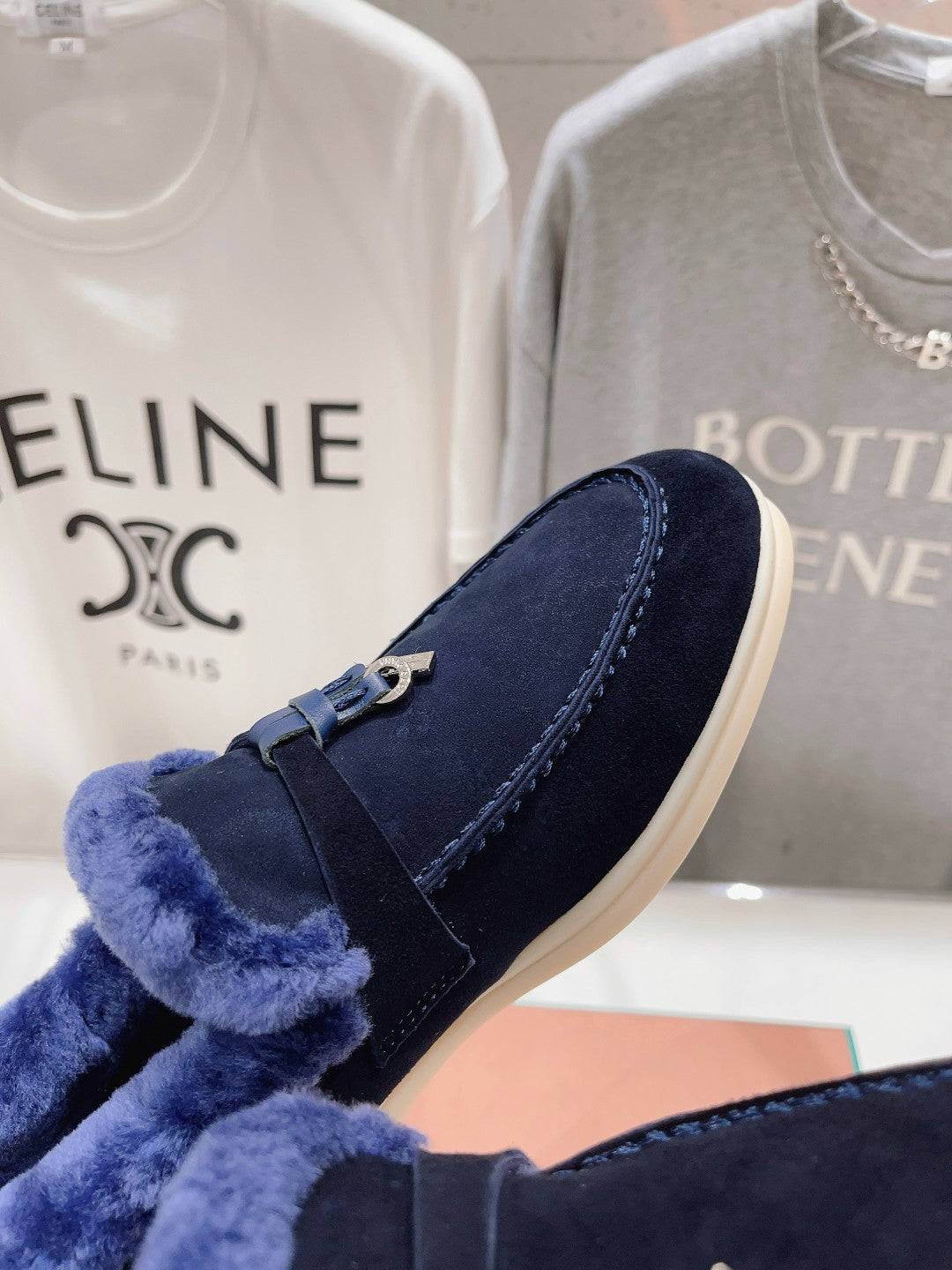 LP SUMMER CHARMS WALK LOAFERS INDIGO FLEECE - 35