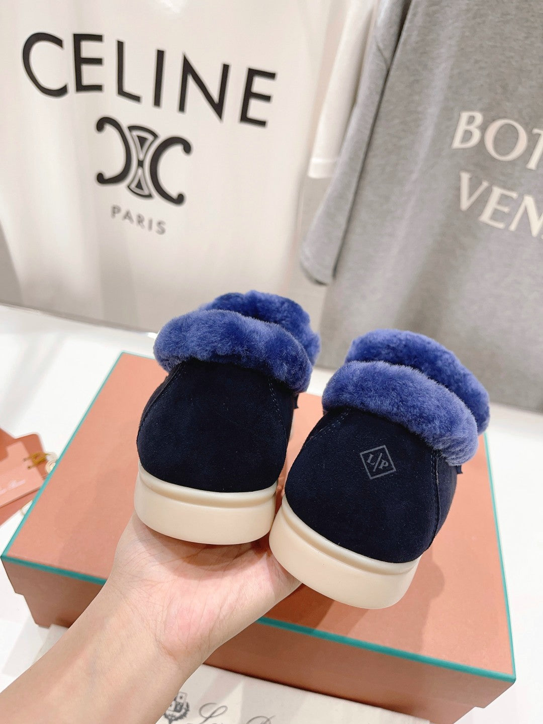 LP SUMMER CHARMS WALK LOAFERS INDIGO FLEECE - 35