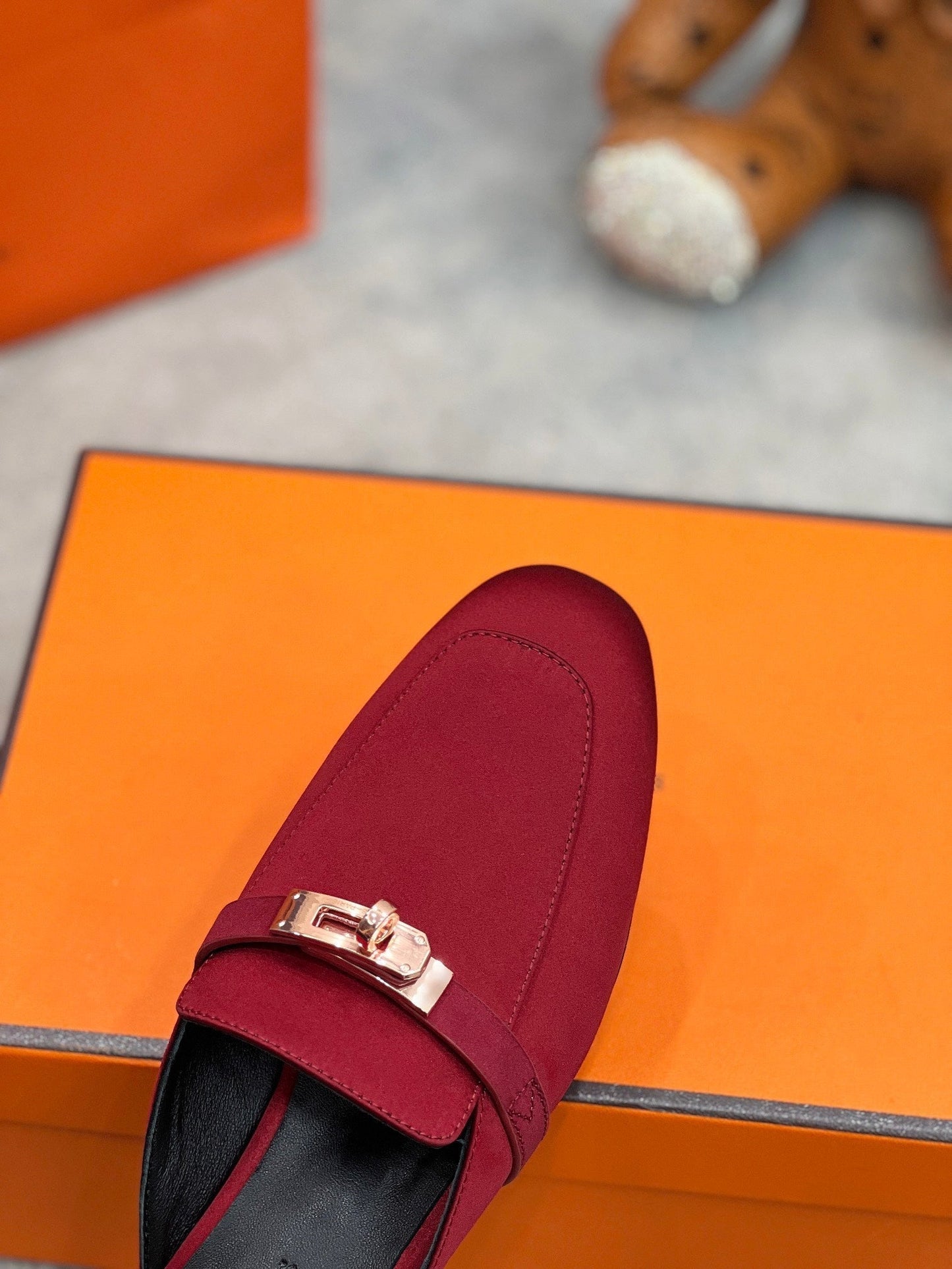 0Z Mule Cherry Silk Thick Cloth/Sheepskin - 35