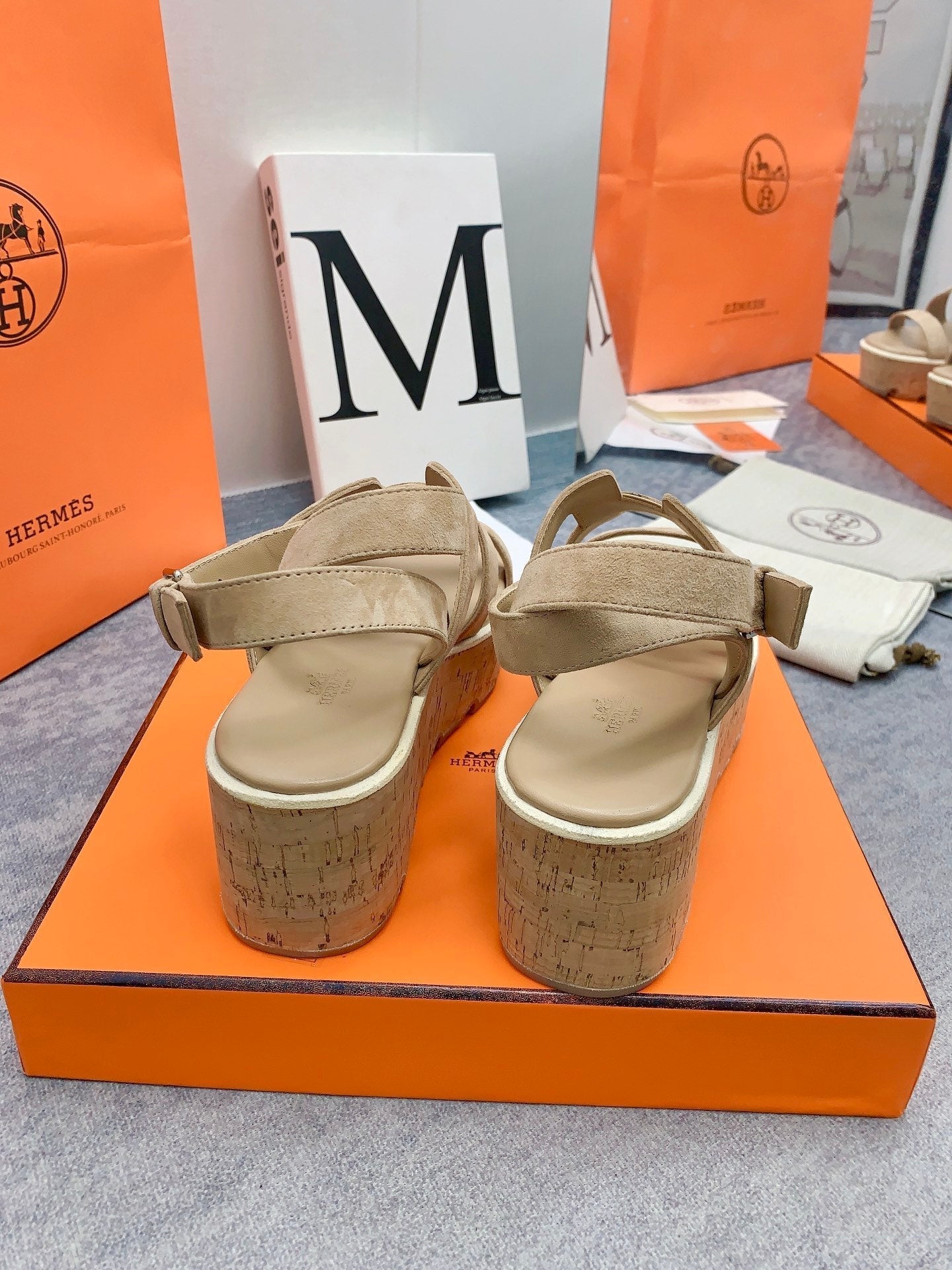 HAVANE 30 SANDAL IN TORTILLA BROWN SUEDE - 34