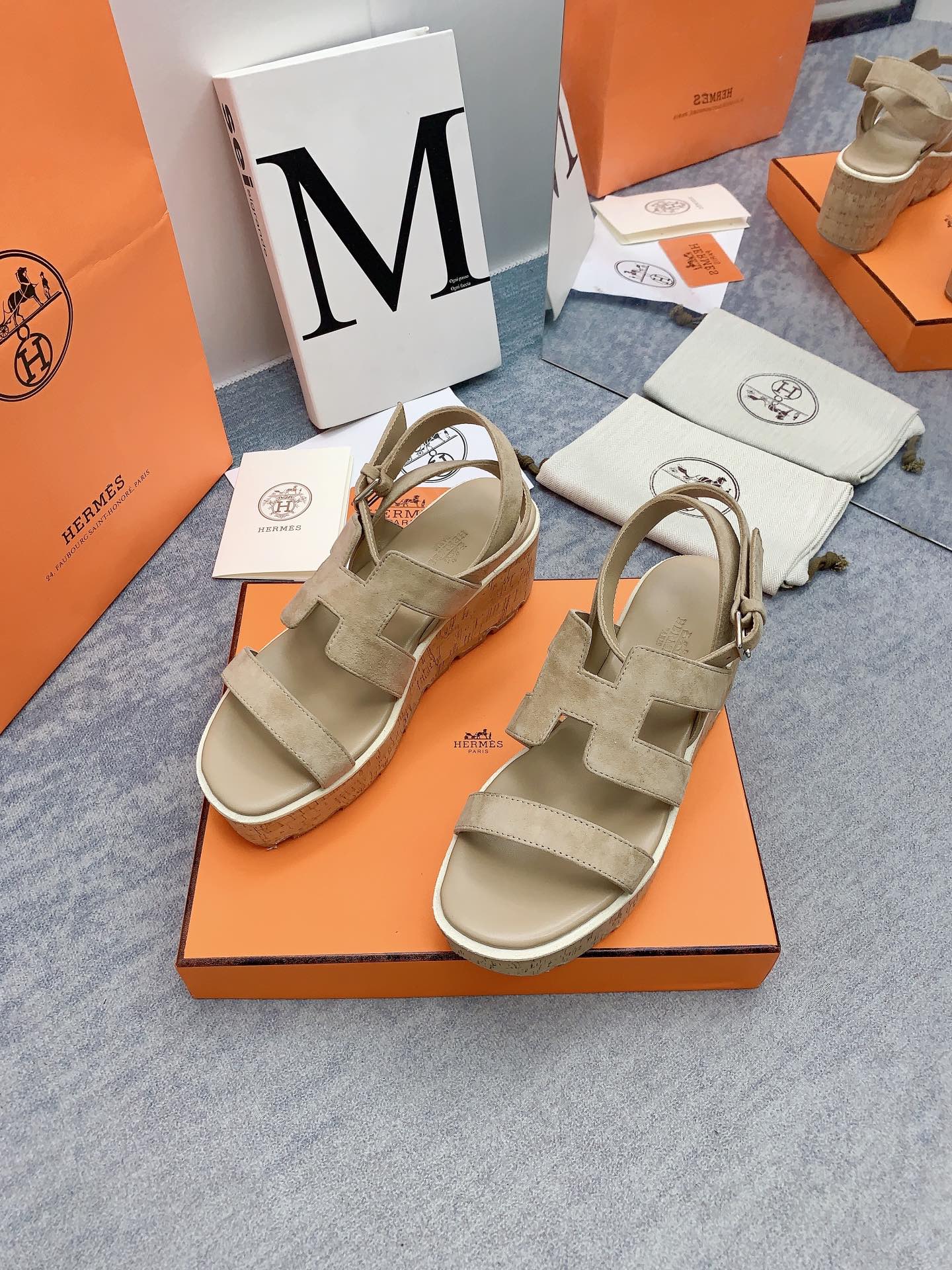 HAVANE 30 SANDAL IN TORTILLA BROWN SUEDE - 34