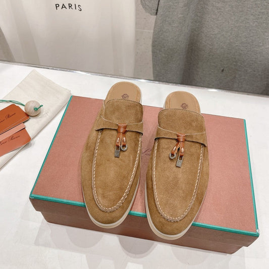 LP CHARMS WALK BABOUCHE LOAFERS COPPER SUEDE - 35