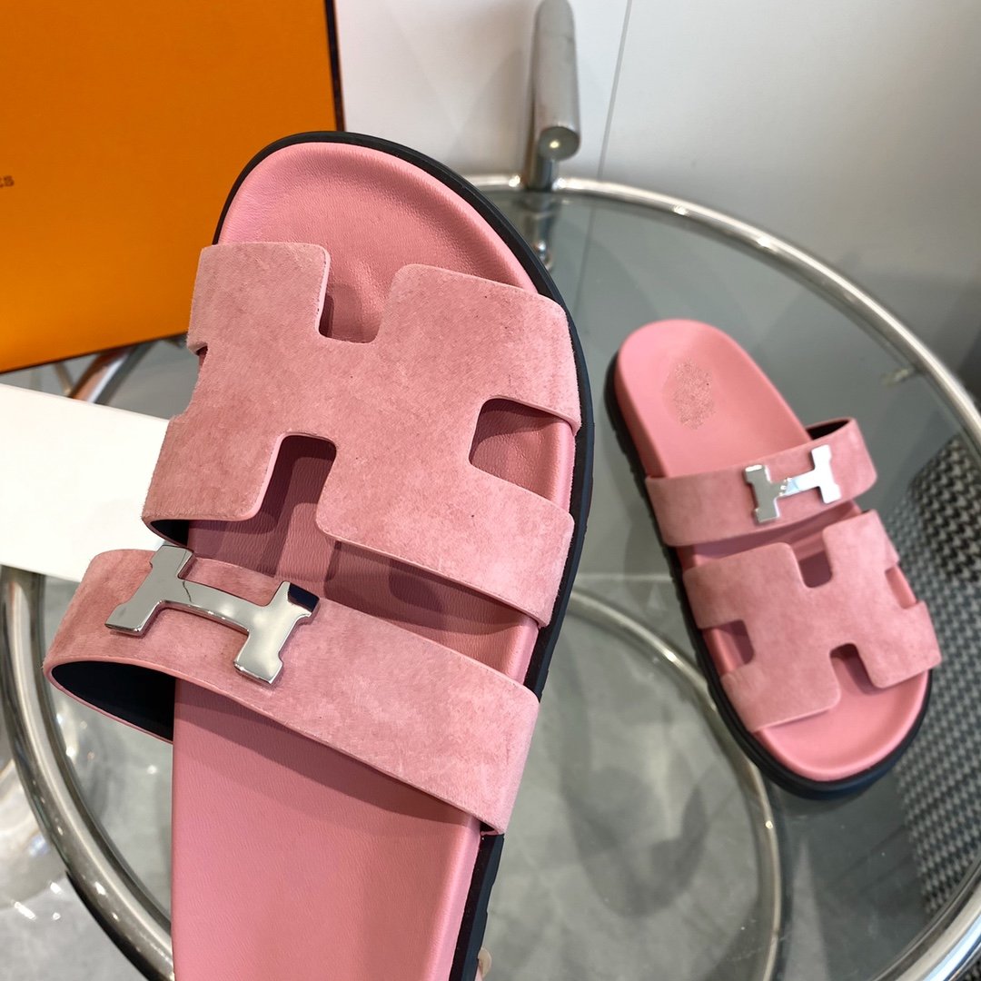 Chypre Sandal Pink Suede - 35