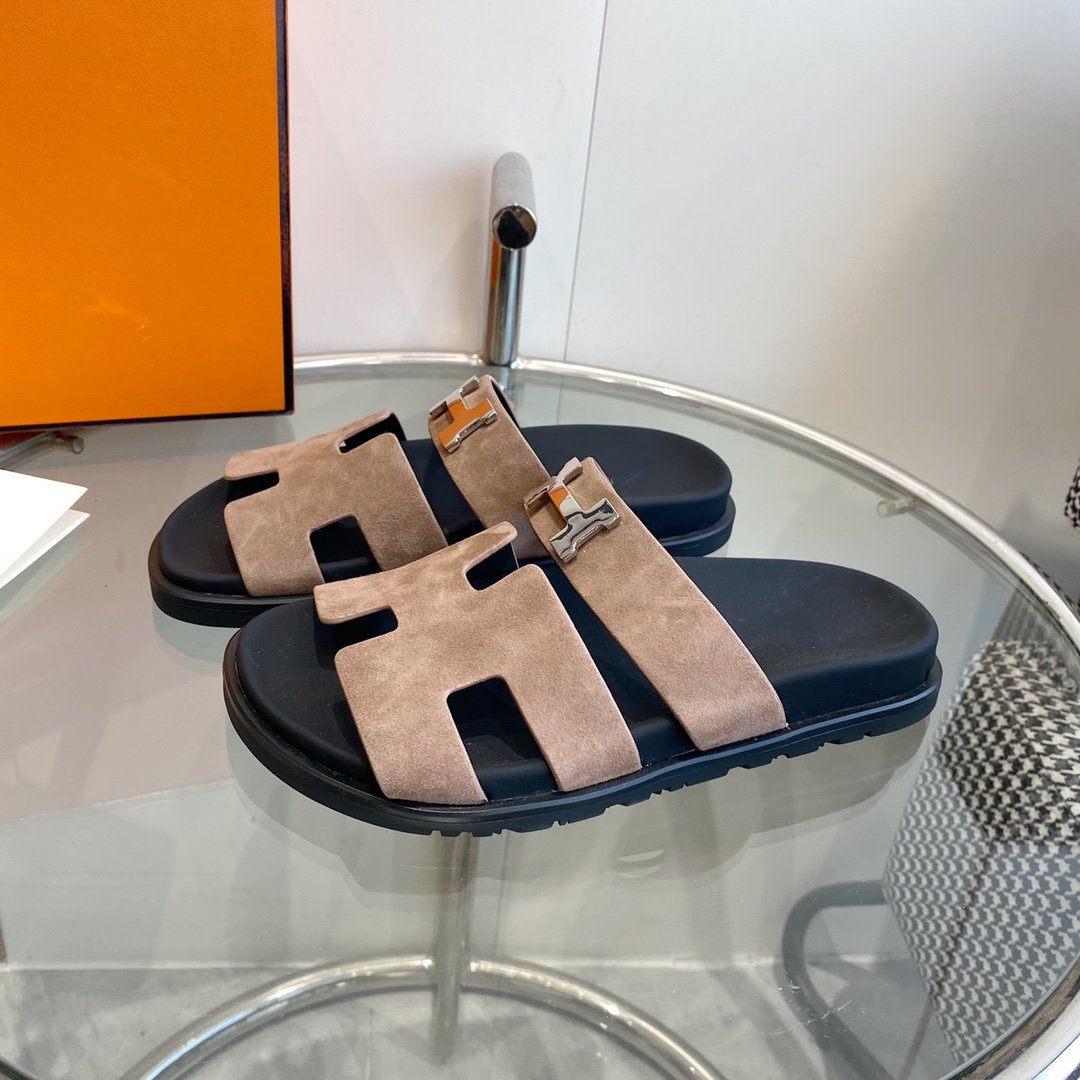 Chypre Sandal light brown Suede - 35