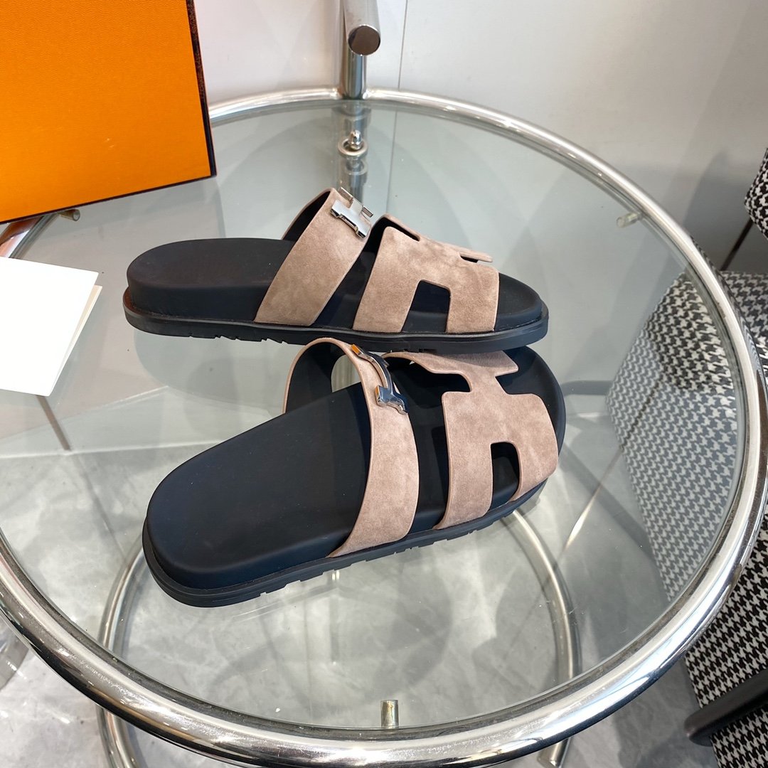 Chypre Sandal light brown Suede - 35