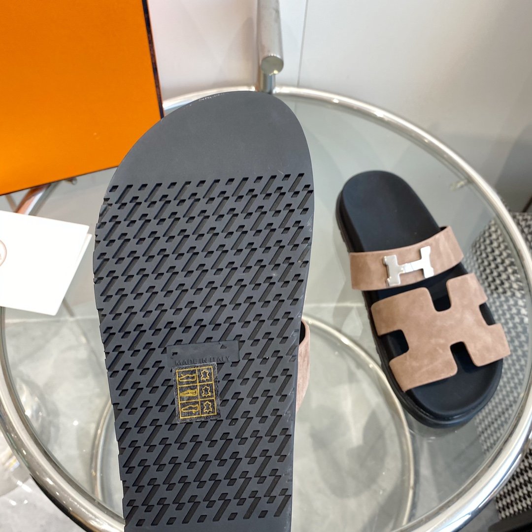 Chypre Sandal light brown Suede - 35