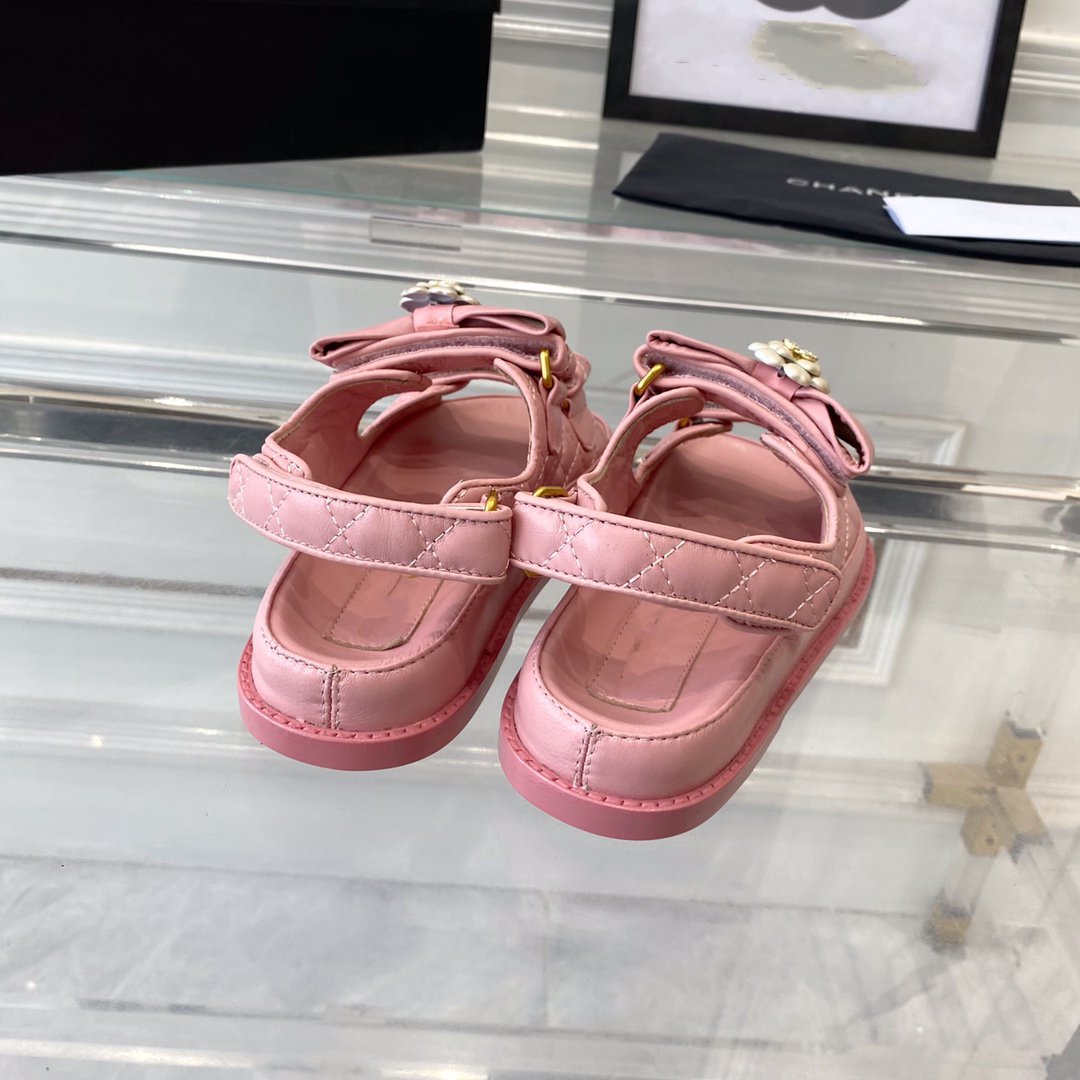 cc dad sandals pink lambskin - 35
