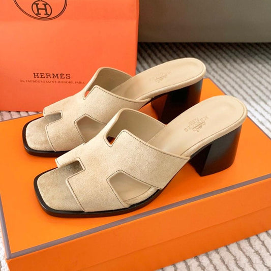 HELIA 60 SANDAL IN TUSCAN BEIGE SUEDE - 35