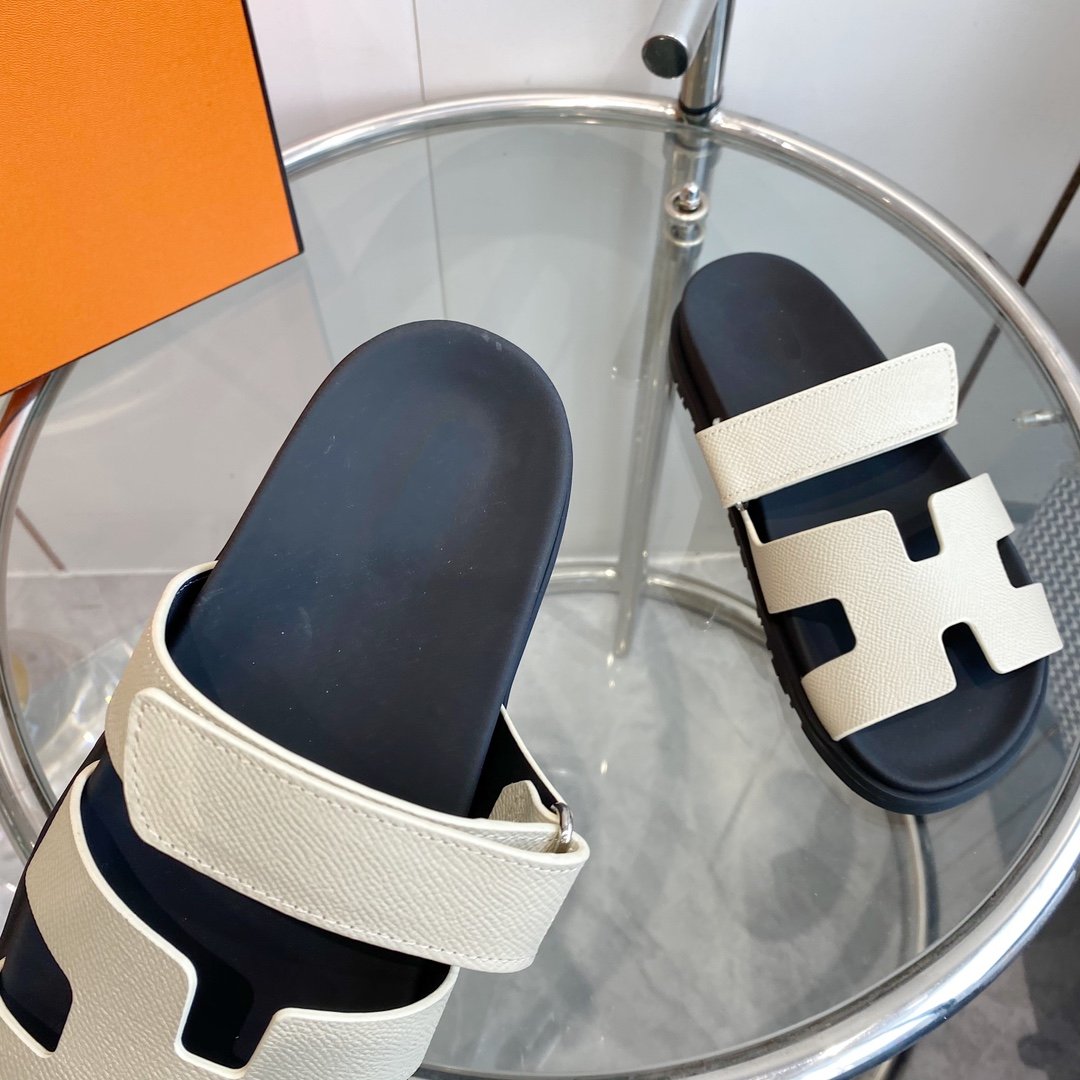 CHYPRE EPSOM Sandal white Leather - 35