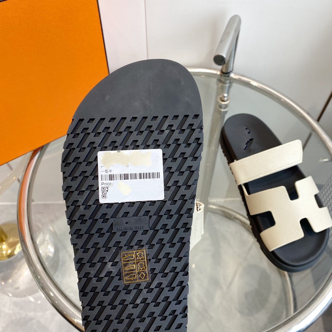 CHYPRE EPSOM Sandal white Leather - 35