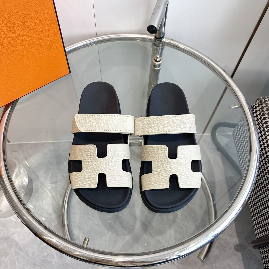 CHYPRE EPSOM Sandal white Leather - 35