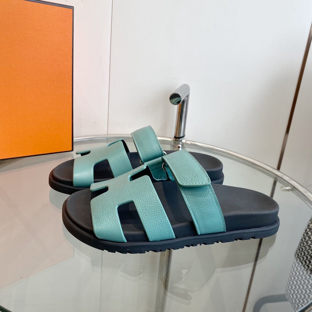 CHYPRE EPSOM Sandal Tiffany Leather - 35