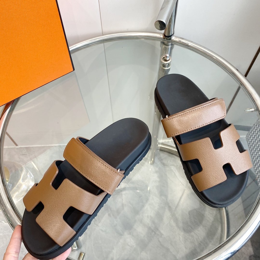 CHYPRE EPSOM Sandal brown Leather - 35