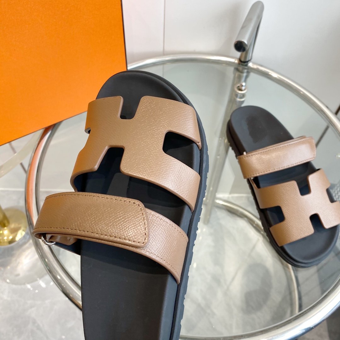 CHYPRE EPSOM Sandal brown Leather - 35