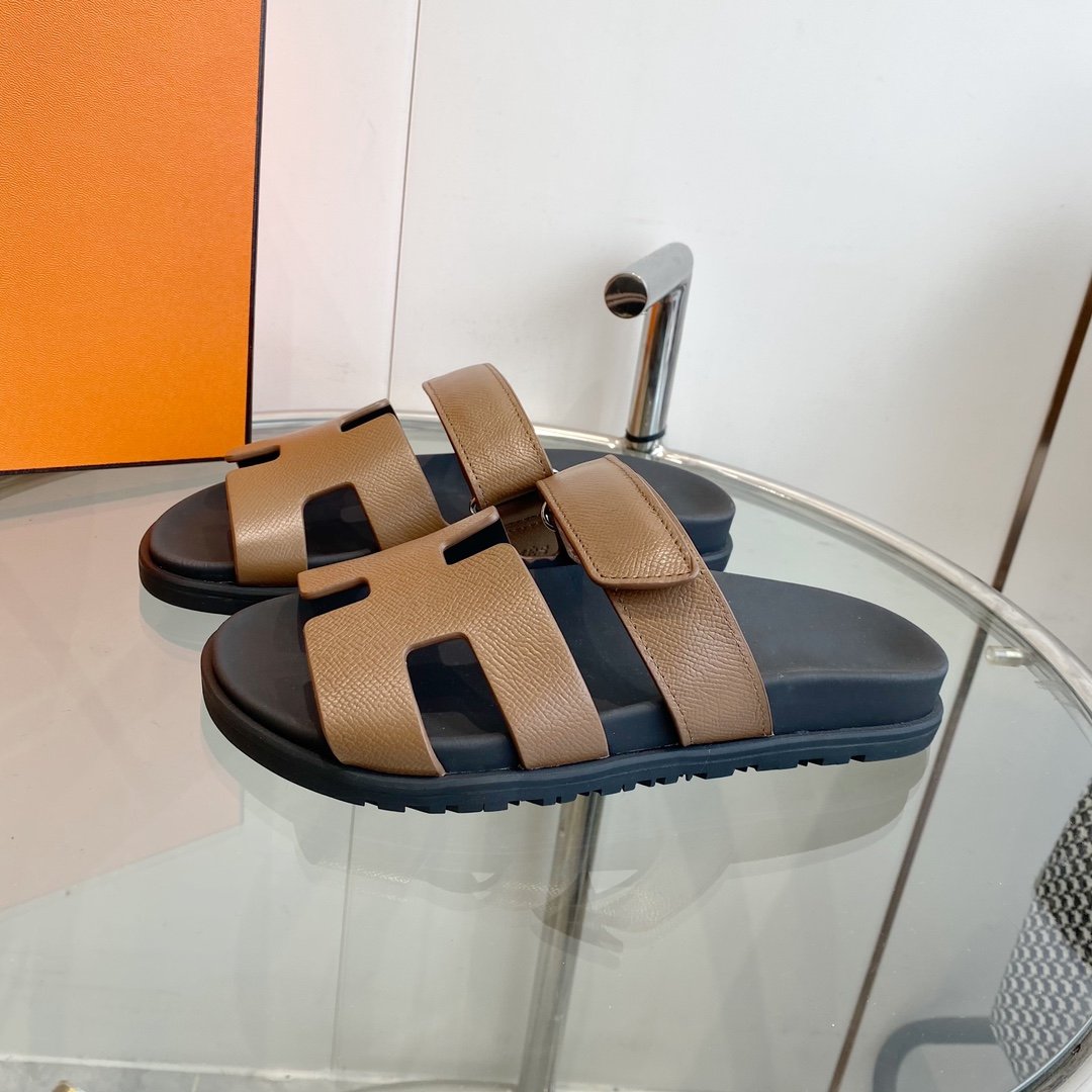 CHYPRE EPSOM Sandal brown Leather - 35