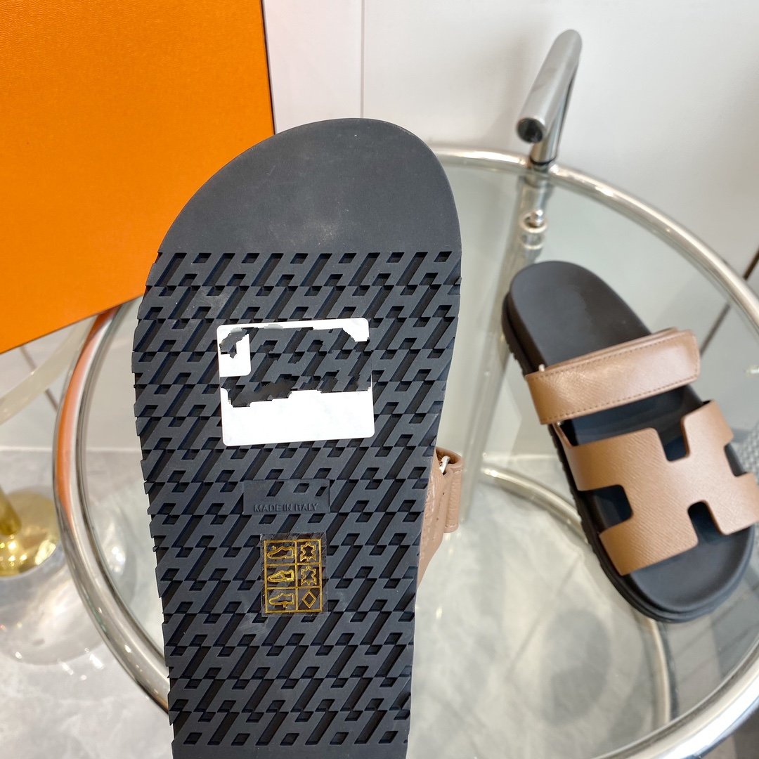 CHYPRE EPSOM Sandal brown Leather - 35