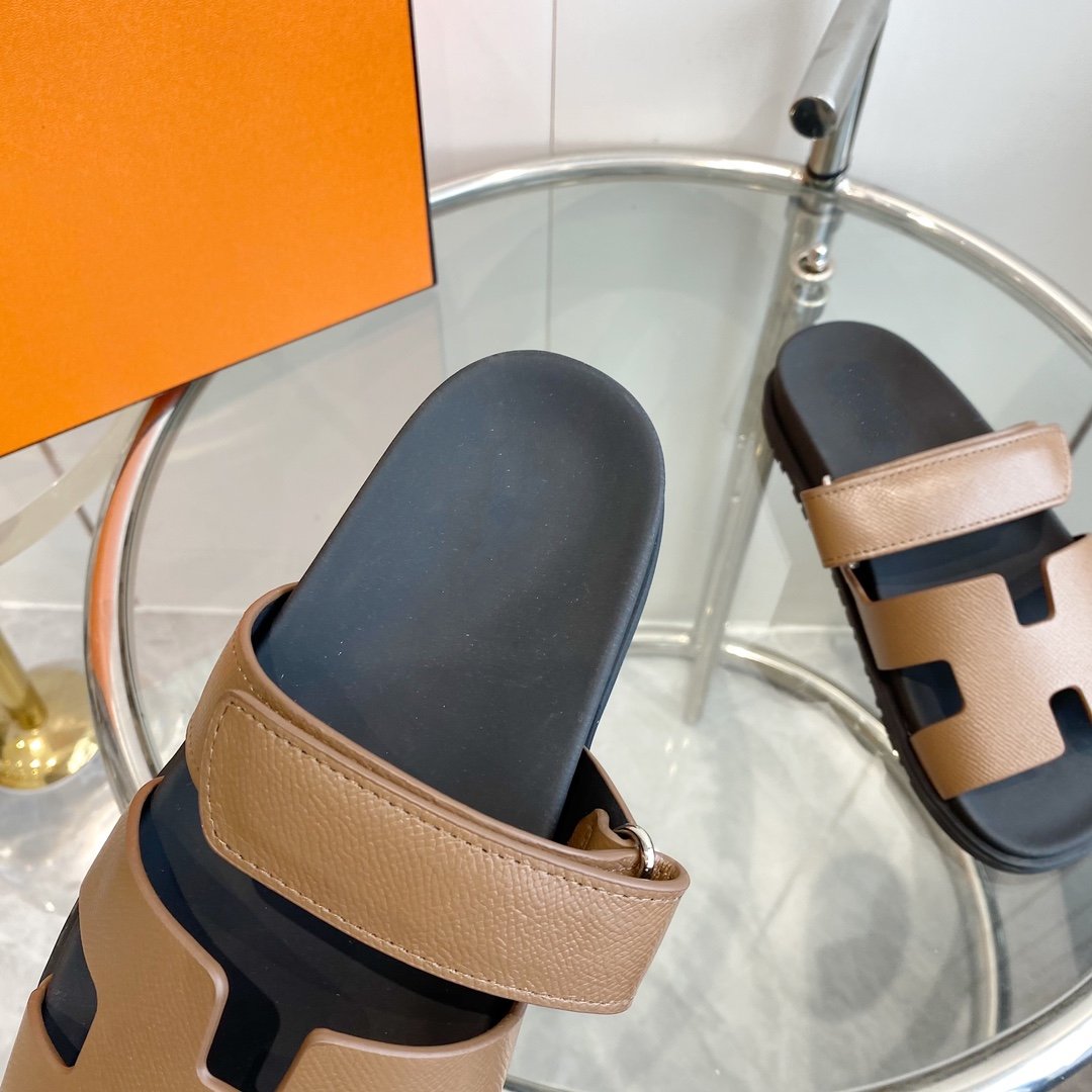 CHYPRE EPSOM Sandal brown Leather - 35