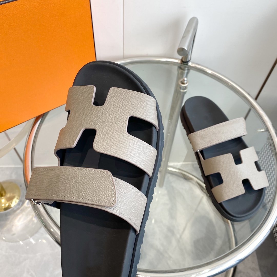 CHYPRE EPSOM Sandal gray Leather - 35