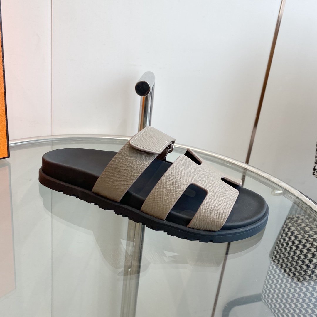 CHYPRE EPSOM Sandal gray Leather - 35