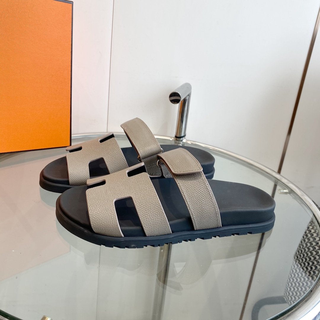 CHYPRE EPSOM Sandal gray Leather - 35