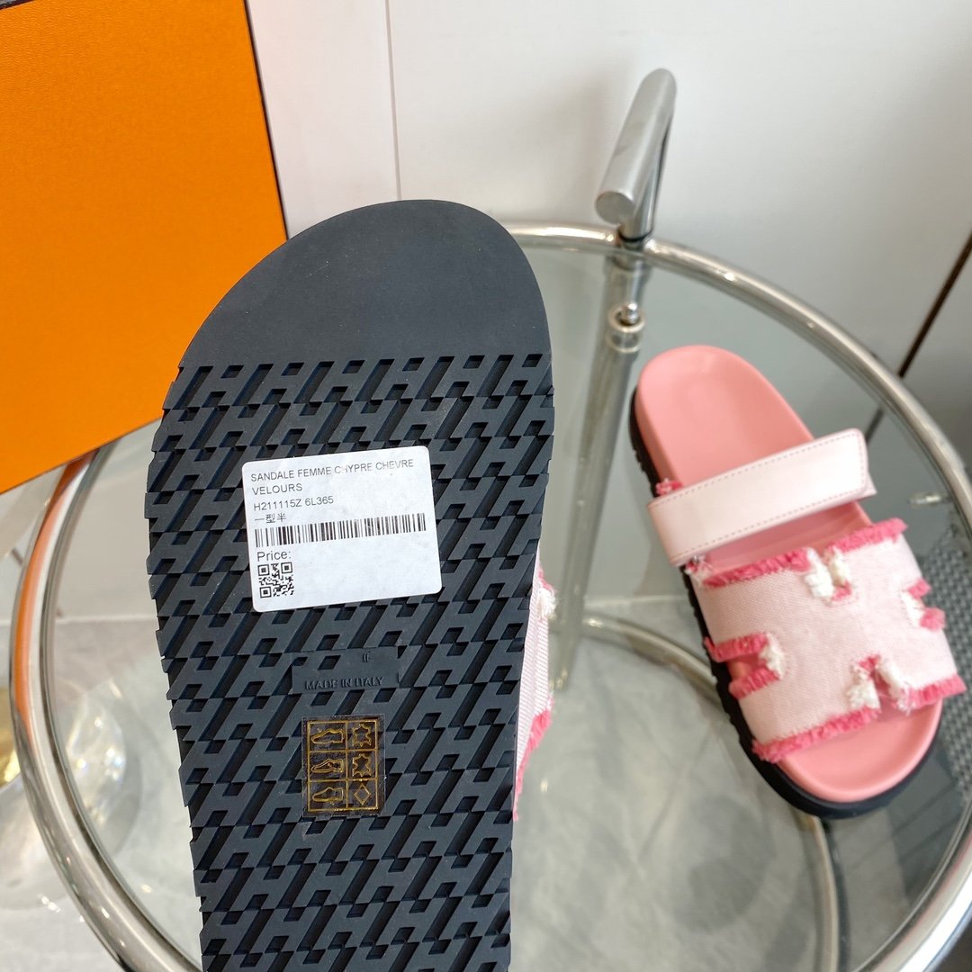Chypre Techno Sandal Pink Leather - 35