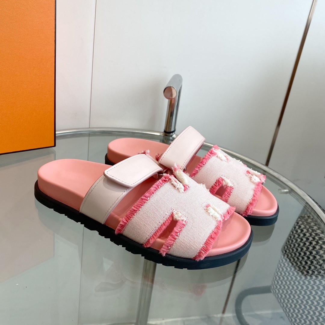Chypre Techno Sandal Pink Leather - 35