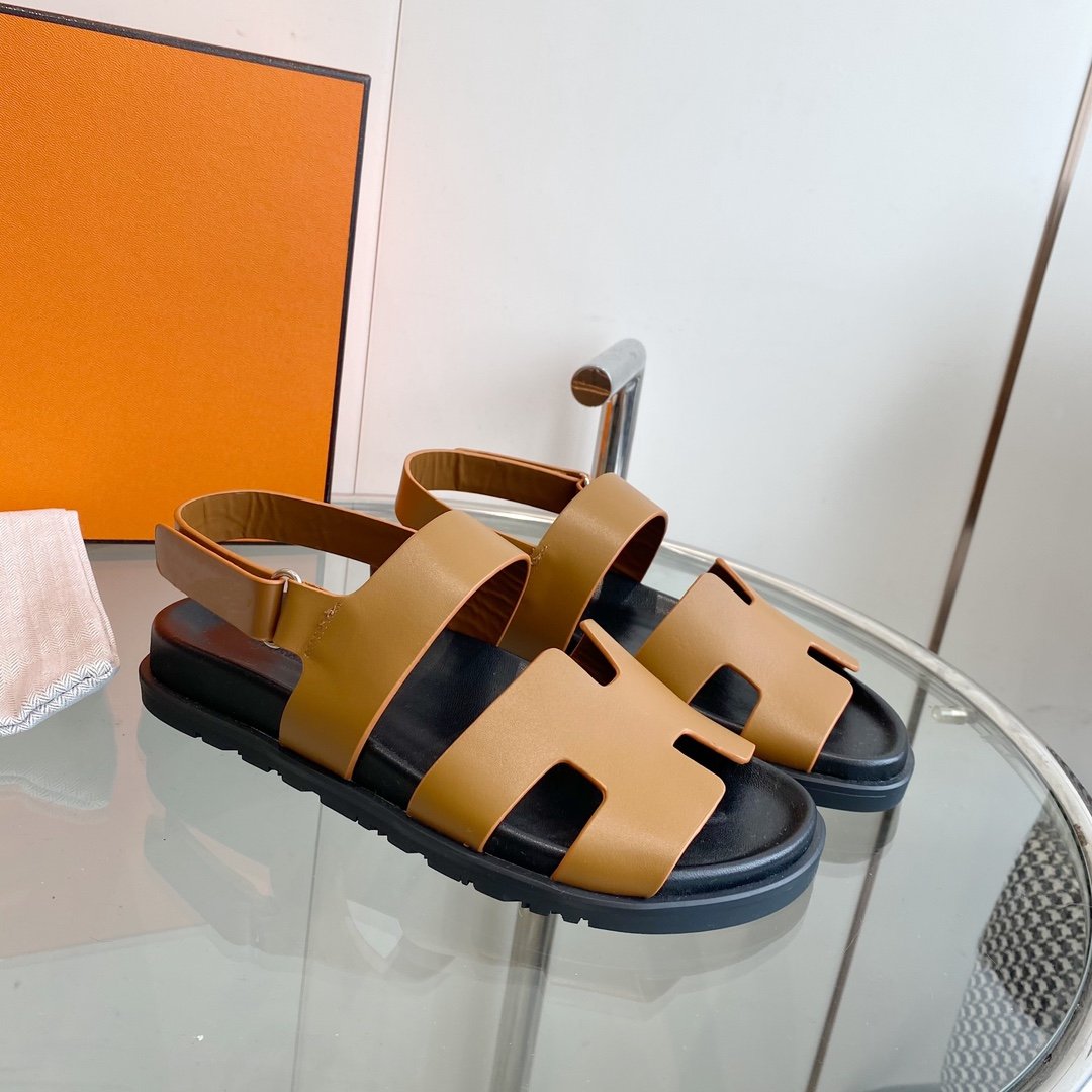 Genius Sandal Brown Leather - 35