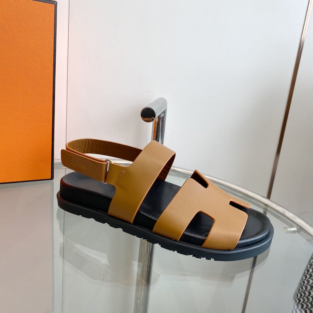 Genius Sandal Brown Leather - 35