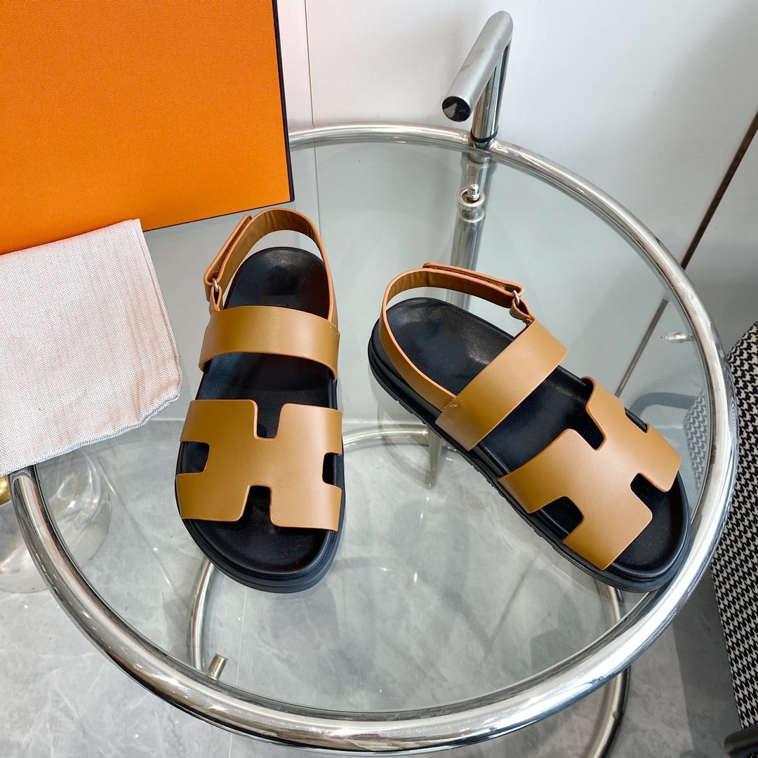 Genius Sandal Brown Leather - 35
