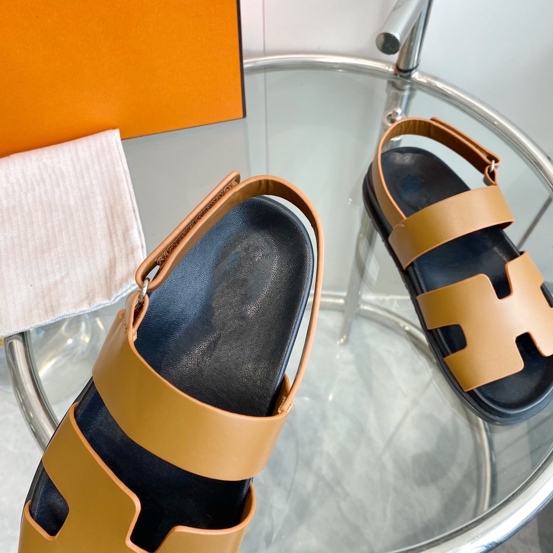 Genius Sandal Brown Leather - 35