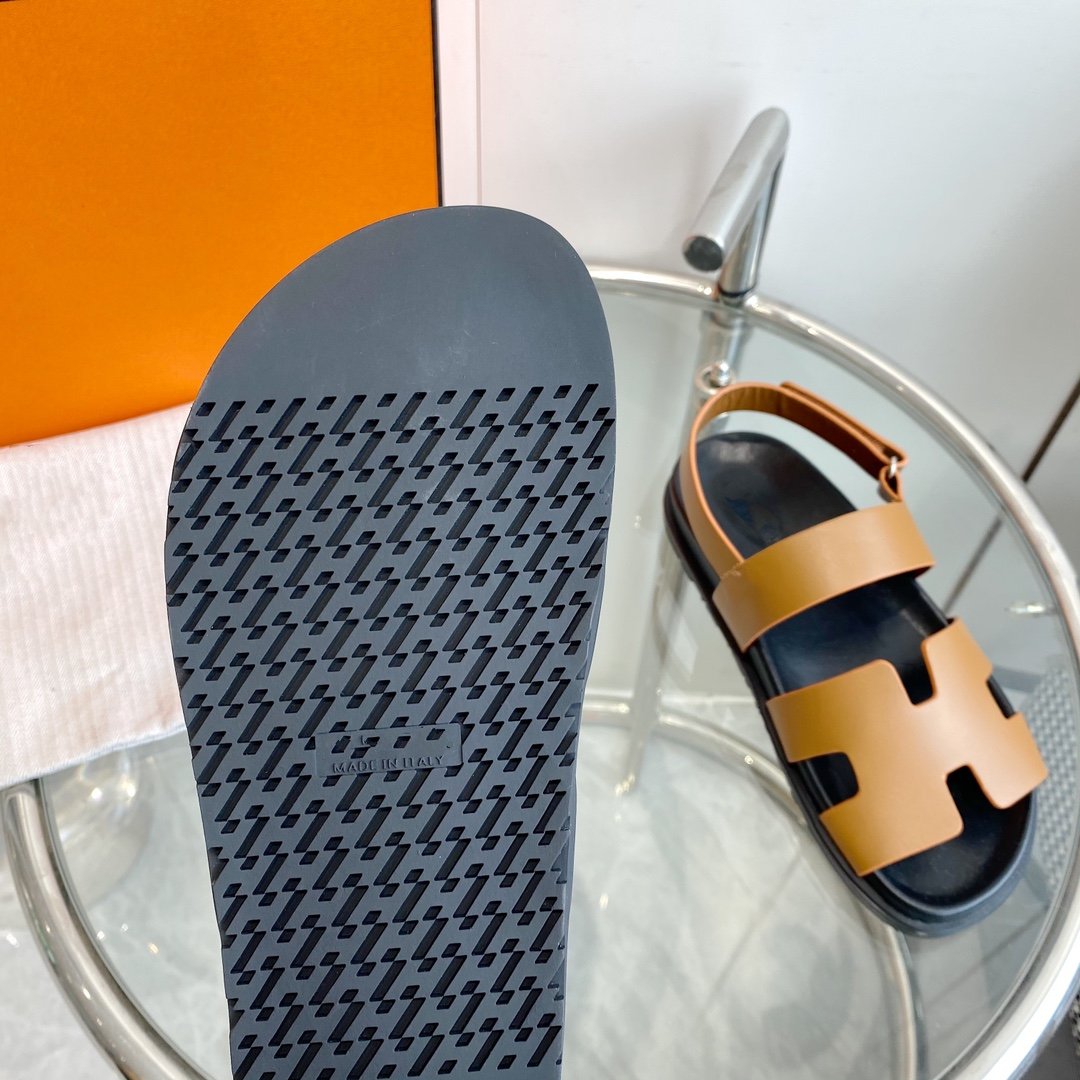 Genius Sandal Brown Leather - 35