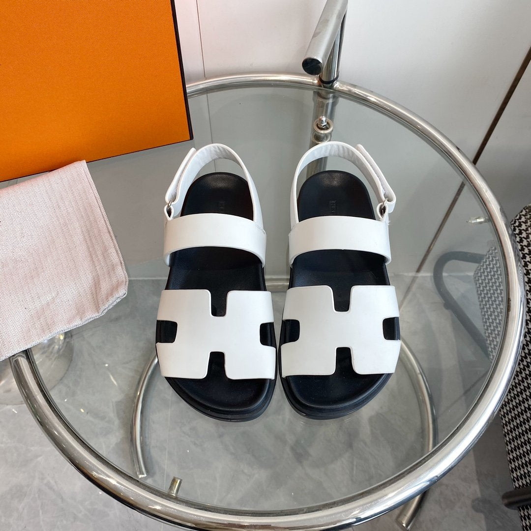 Genius Sandal White Leather - 35