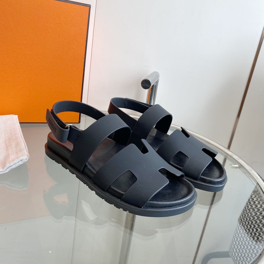 Genius Sandal Black Leather - 35