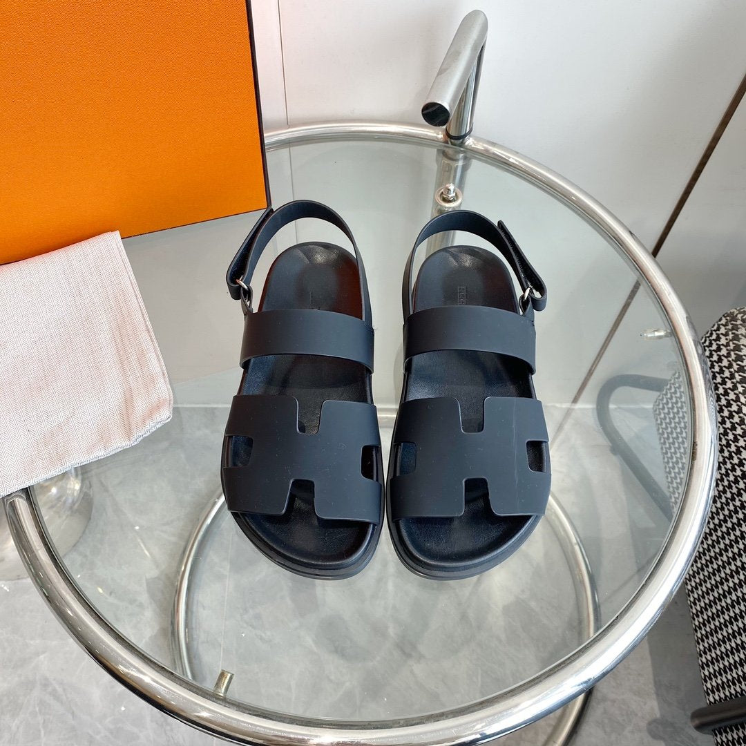 Genius Sandal Black Leather - 35