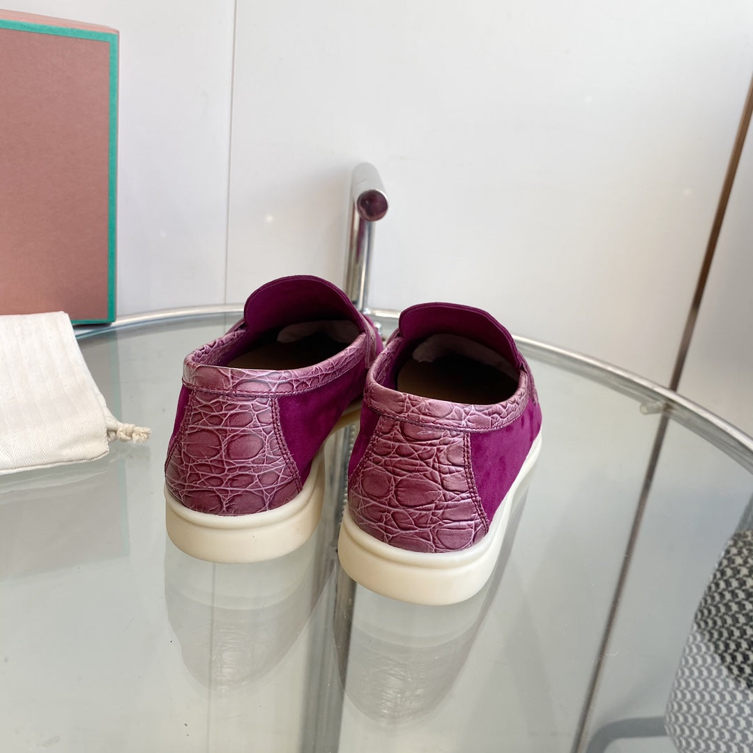 LP SUMMER CHARMS WALK LOAFERS VIOLET SUEDE - 35