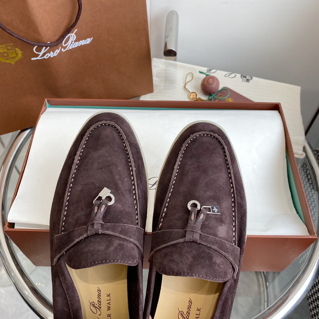 LP SUMMER CHARMS WALK LOAFERS GRAPE SUEDE - 35