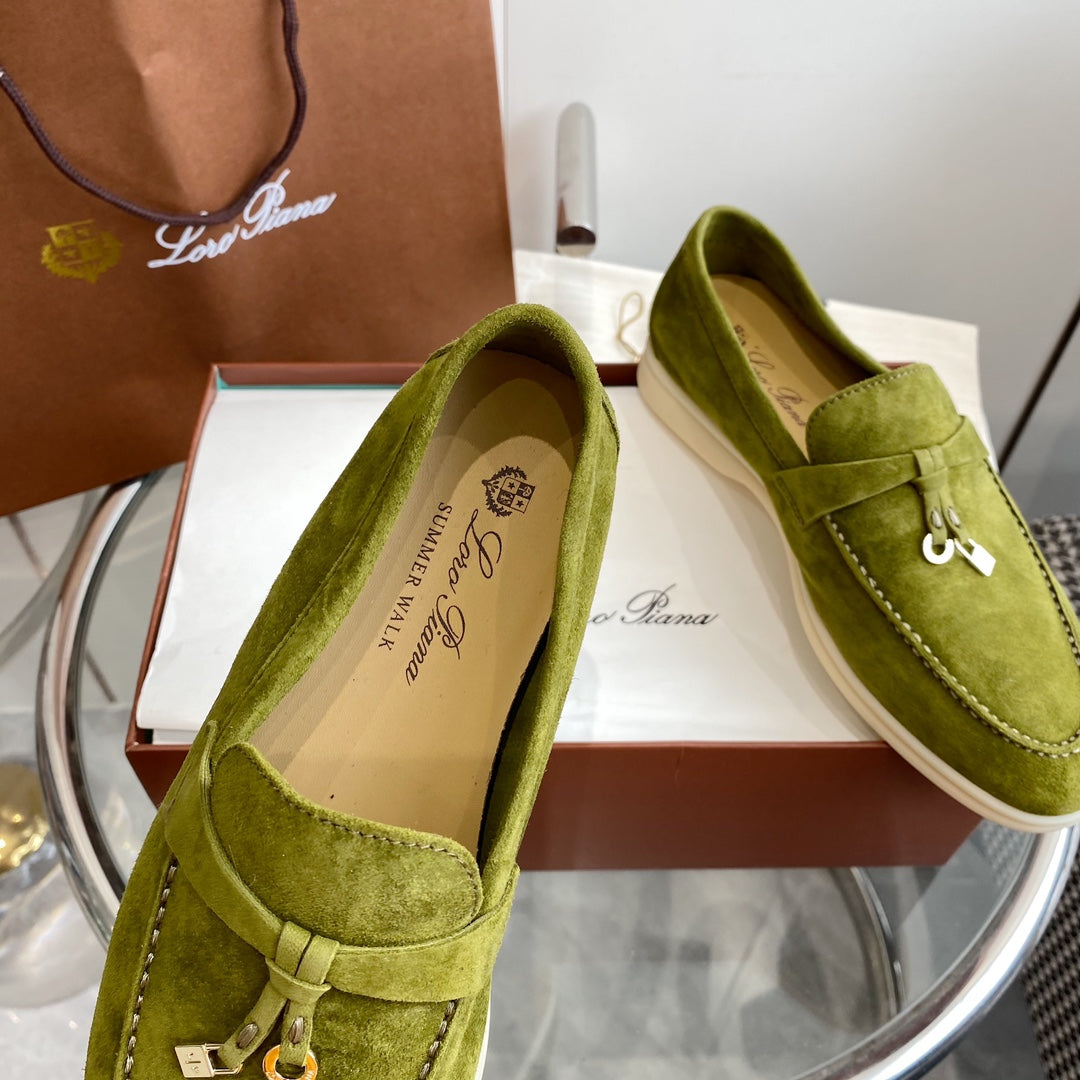 LP SUMMER CHARMS WALK LOAFERS MOSS SUEDE - 35
